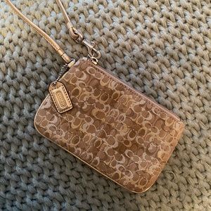 Coach wristlet